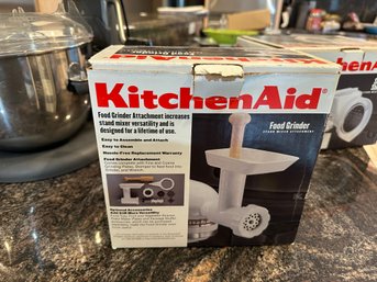 Kitchen Aid Food Grinder Attachment