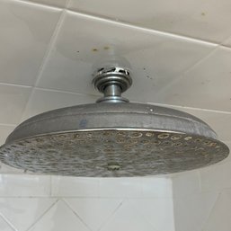 A 12' Diameter Stainless Rain Shower Head - Primary Bath
