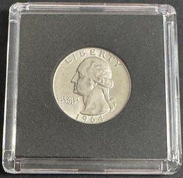 1964 Uncirculated Silver Washington Quarter