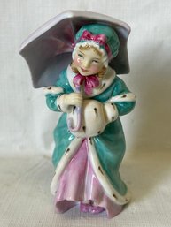 Fine Vintage Ca. 1940s ROYAL DOULTON Porcelain Figure, Titled 'Miss Muffet'