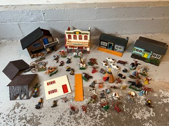 Vintage Cowboys & Indians Toy Collection