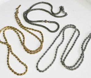 Silver And Gold Necklaces