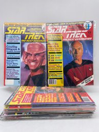 Star Trek The Next Generation #1-#14 The Official Magazine Series.