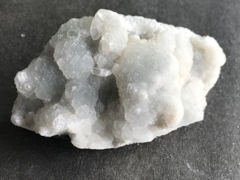 Chalcedony And Quartz Crystal, 8 Oz, 4 1/2 Inch