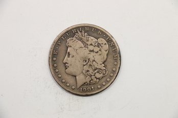 1901 S Silver Morgan Dollar Coin