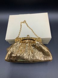 Vintage Whiting & Davis Gold Mesh Handbag