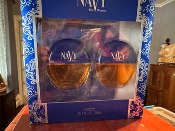 Dana Navy Two Piece Gift Set For Women   Cologne Spray