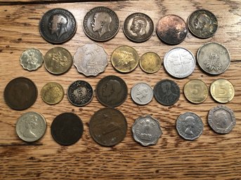Foreign Coin Lot.  J23