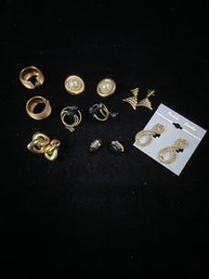 Gold Tone Earrings