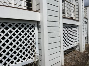 A Collection Of Wood Lattice Panels