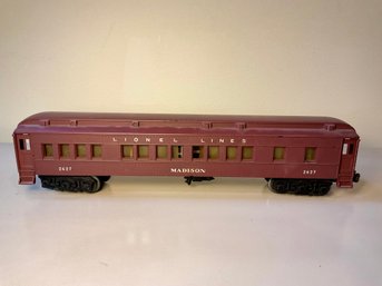 Lionel Train Passenger Car - Madison #2627