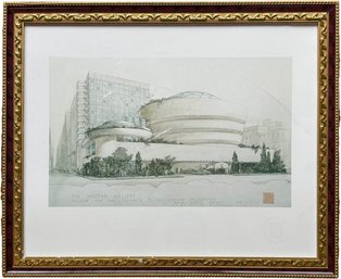 The Frank Lloyd Wright Design For The Guggenheim Museum