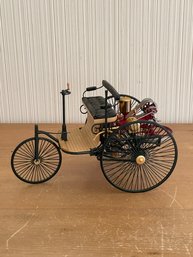 Franklin Mint 1886 Mercedes Benz Patent Motorwagen 1:8 Diecast Car The First Automobile