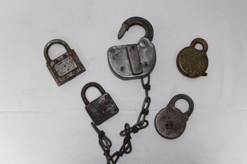 Mixed Antique Lock Collection Featuring Fraim, Special Eagle, Smith & Egg Bridgeport, CT - Lot 6