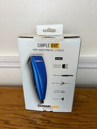 Conair Man Simple Cut Home Haircutting Kit - New In Box