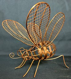 Copper Buzz - Handcrafted Fly Sculpture