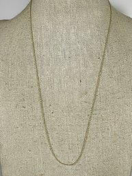 14K Gold Chain Necklace 18' Long