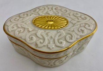 Lenox Trinket Dish With Lid