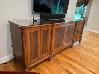 Custom Designed Console Table With Glass Top - $10,000 Invoice