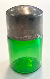 Antique Sterling Silver Top Smelling Salts Bottle