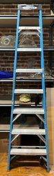 Werner Blue 8 Foot Ladder