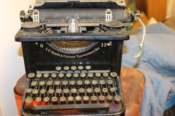 1920s LC Smith Corona 8 11 Typewriter - Fresh Attic Find In Nice Condition