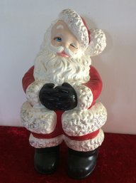 Large Ceramic Santa