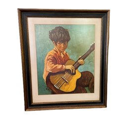 Mid Century Print, Gypsy Boy