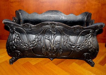 Beautiful Footed Cast Iron Planter