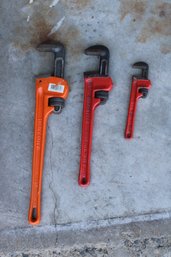 3 Pipe Wrenches
