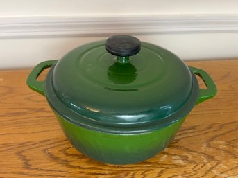 Tramontina 3.5 Quart Enameled Cast Iron Dutch Oven In Green