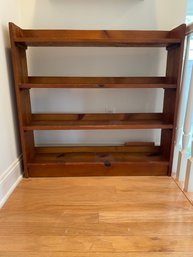 Wood Bookshelf