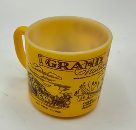 Vintage Federal Glass Mug ~ Grand Canyon ~