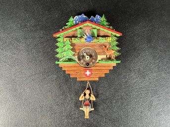 An Amazing Vintage Miniature Cuckoo Clock