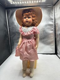 Bisque Face Vintage Doll
