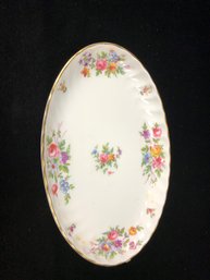 Marlow Minton Floral Bone China Dish