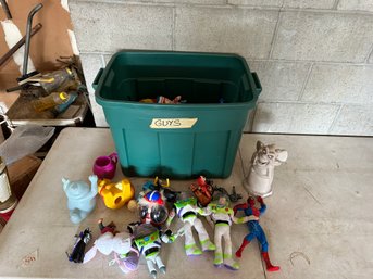 Bin Full Of Miscellaneous Toys