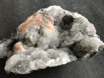 Natural Stilbite Over Apophylite Crystal, 3/4 LB, 5 Inch By 3 Inch