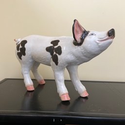 An Adorable Ceramic Pig