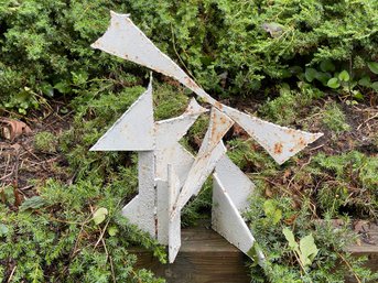 Steel Abstract Garden Sculpture