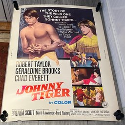 1966 Johnny Tiger Movie Poster