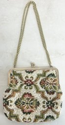 Vintage Beaded Purse Handmade In Hong Kong