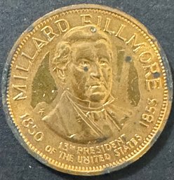 Millard Fillmore Presidential Token