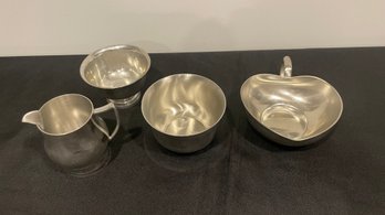 Grouping  Of PEWTER Items - English, Holland, Stieff USA & More