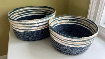 Woven Fabric Baskets