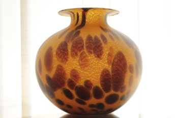 Amazing Spotted Italian Vase