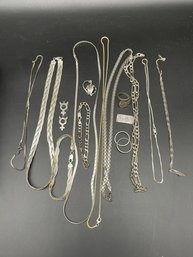 135 Grams Of Sterling Silver Jewelries.