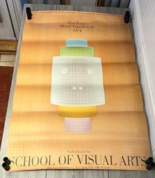 School Of Visual Arts Poster By Milton Glaser