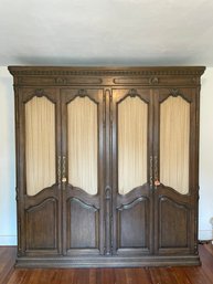 Large France Provincial Style Armoire. Comes A Part