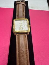 Peugeot Ladies Watch With Genuine Leather Band  #306